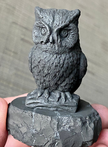 Shungite Owl -  Small