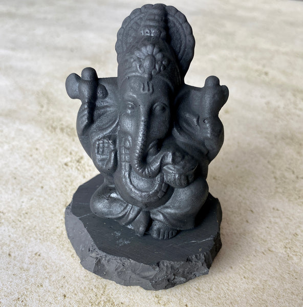 Shungite Ganesha Statue