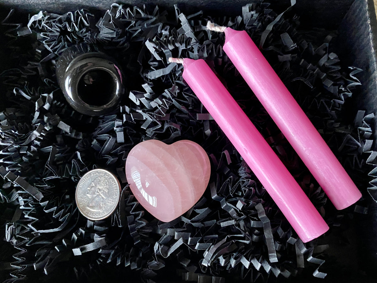 Love Altar Kit - Manifest Love Kit - Love and Attraction Spell Kit - Law of Attraction